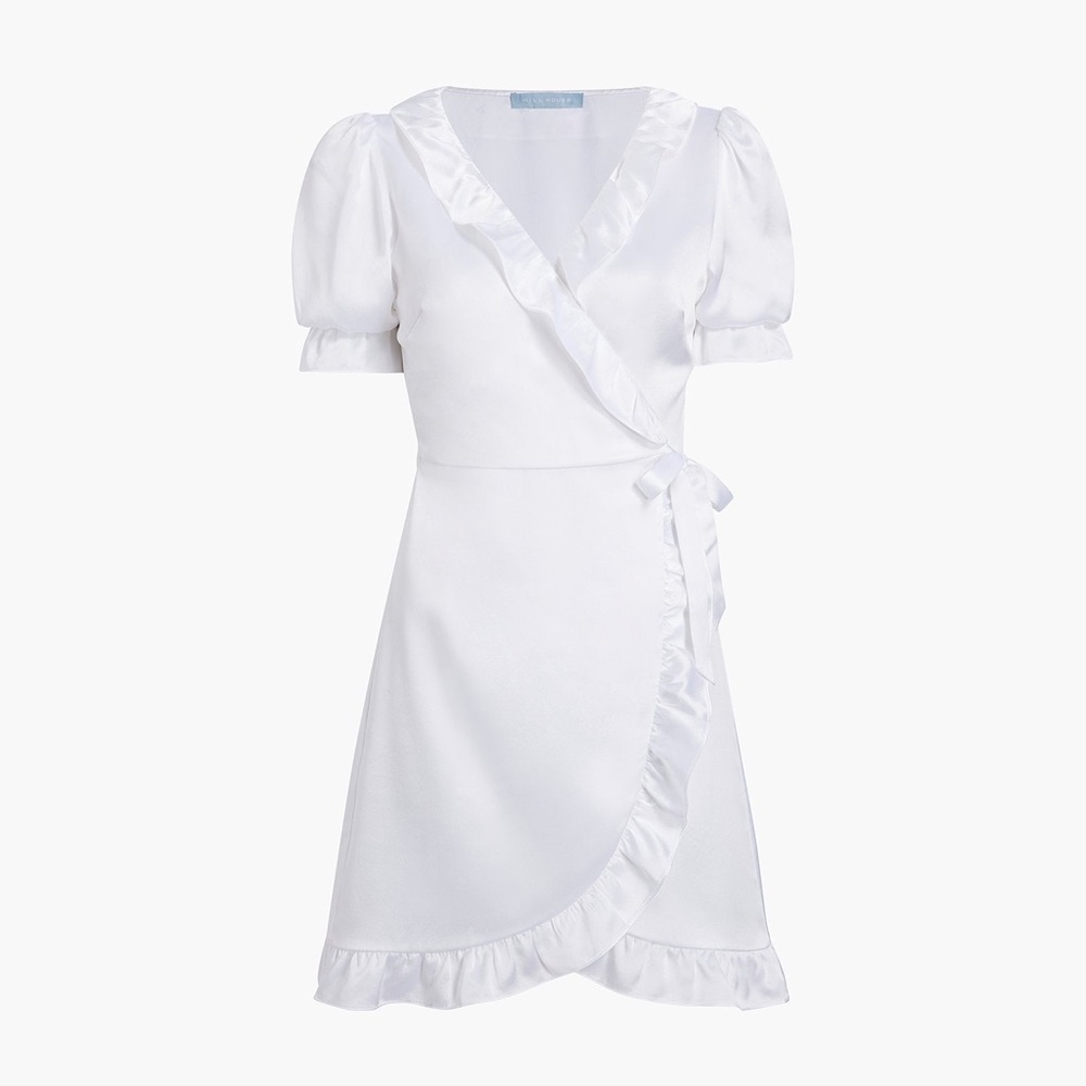 Hill House Nima Mini Dress White